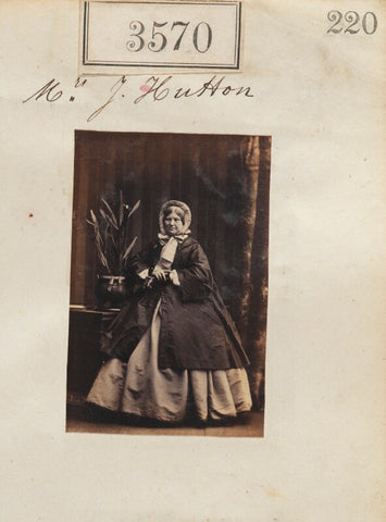 Mrs J. Hutton NPG Ax52966