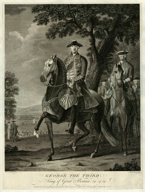 King george iii; john ligonier, 1st earl ligonier npg d33166