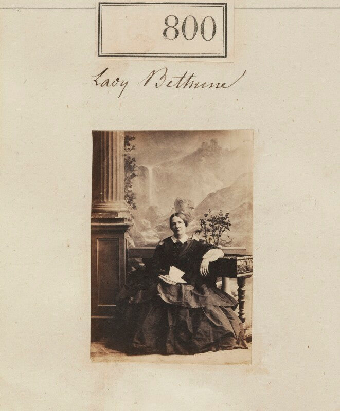 Probably coutts (née trotter), lady lindsay bethune npg ax50408