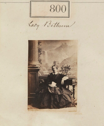 Probably Coutts (née Trotter), Lady Lindsay-Bethune NPG Ax50408