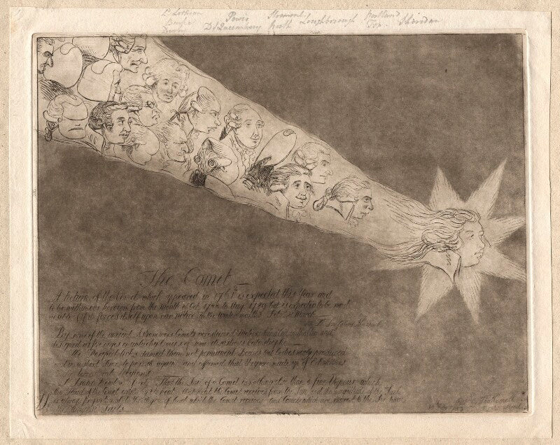 'the comet' npg d12251