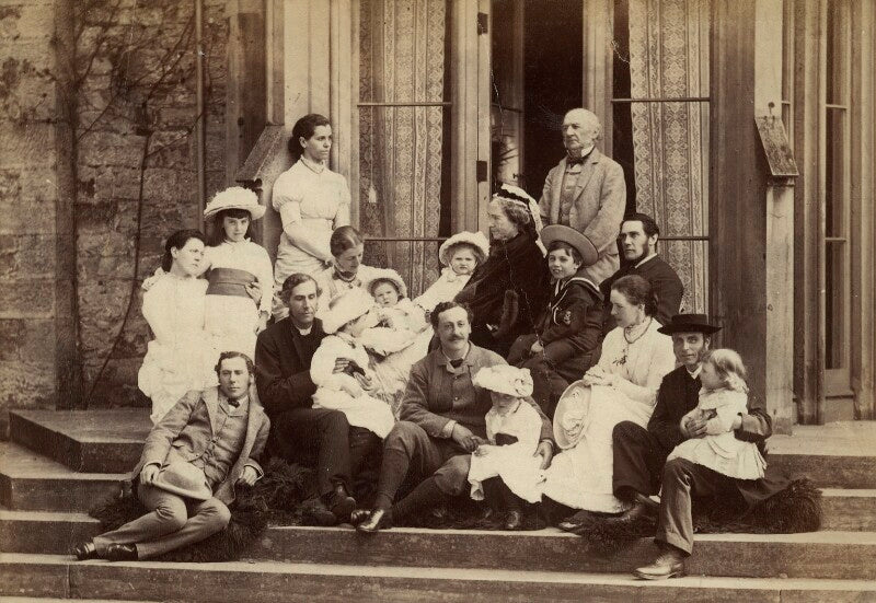 Gladstone family group npg x7260