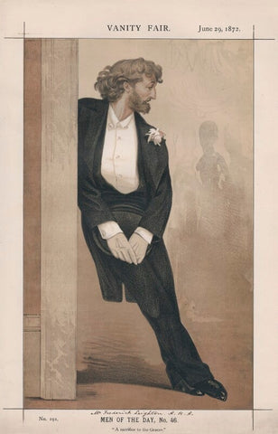 Frederic Leighton, Baron Leighton ('Men of the Day, No. 46.') NPG D43542
