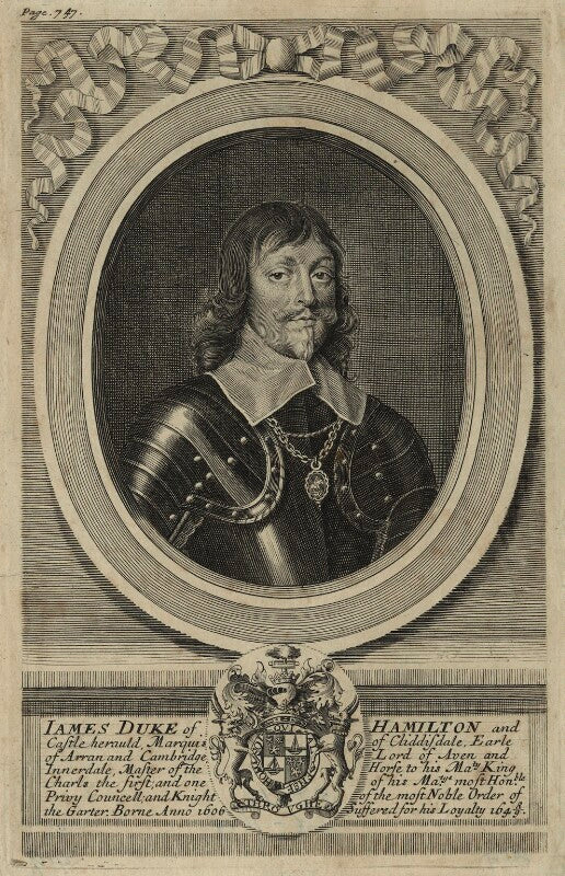 James hamilton, 1st duke of hamilton npg d33010