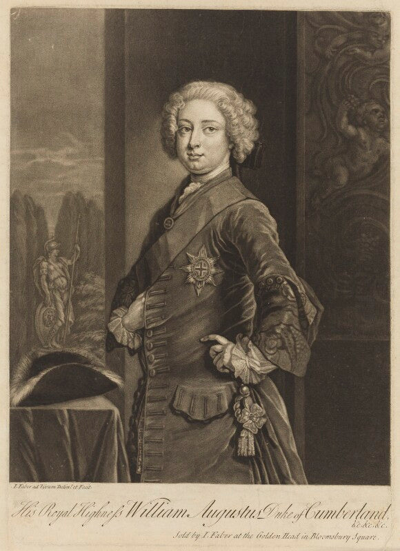 William augustus, duke of cumberland npg d9210
