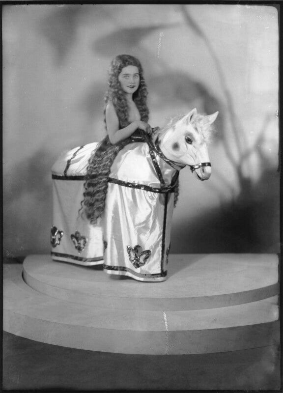 Diana myrna loudan (née spencer lewis) as lady godiva npg x155183