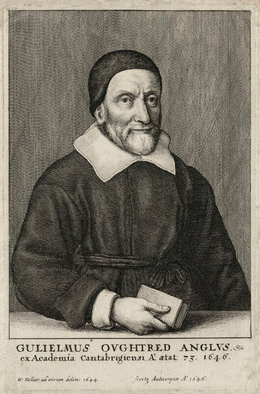 William oughtred npg d26827