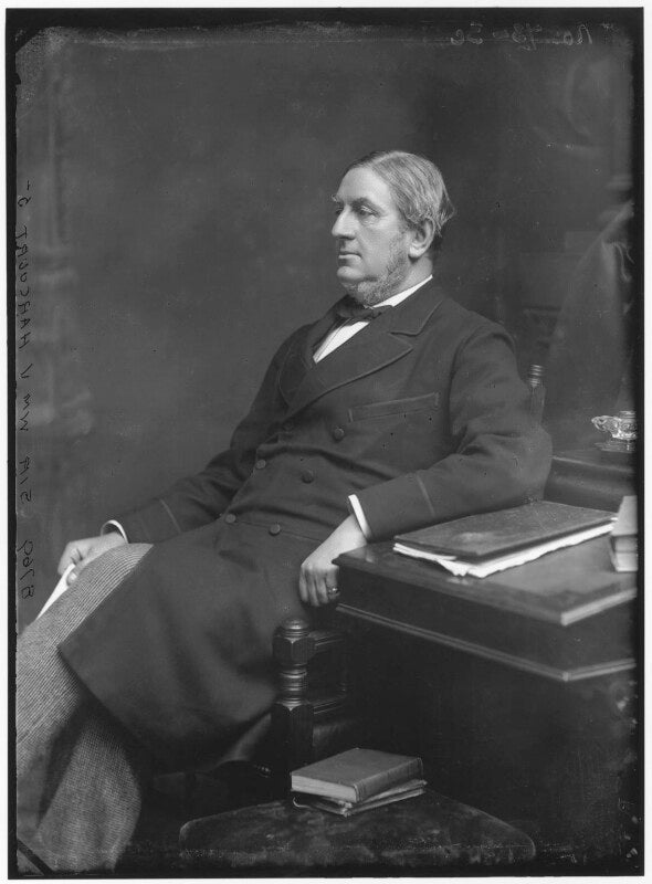 Sir william vernon harcourt npg x96158