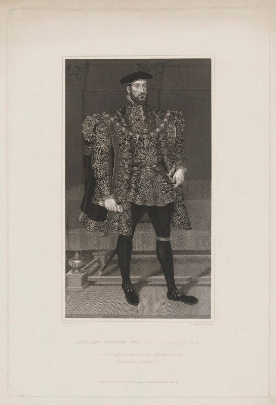 Anthony browne, 1st viscount montagu npg d38876