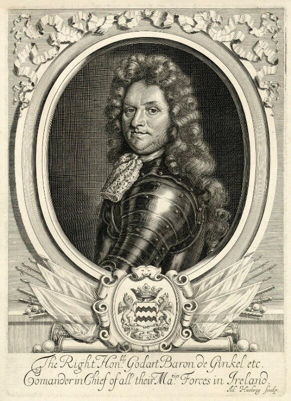 Godard van reede ginckel, 1st earl of athlone when baron de ginkel npg d7424