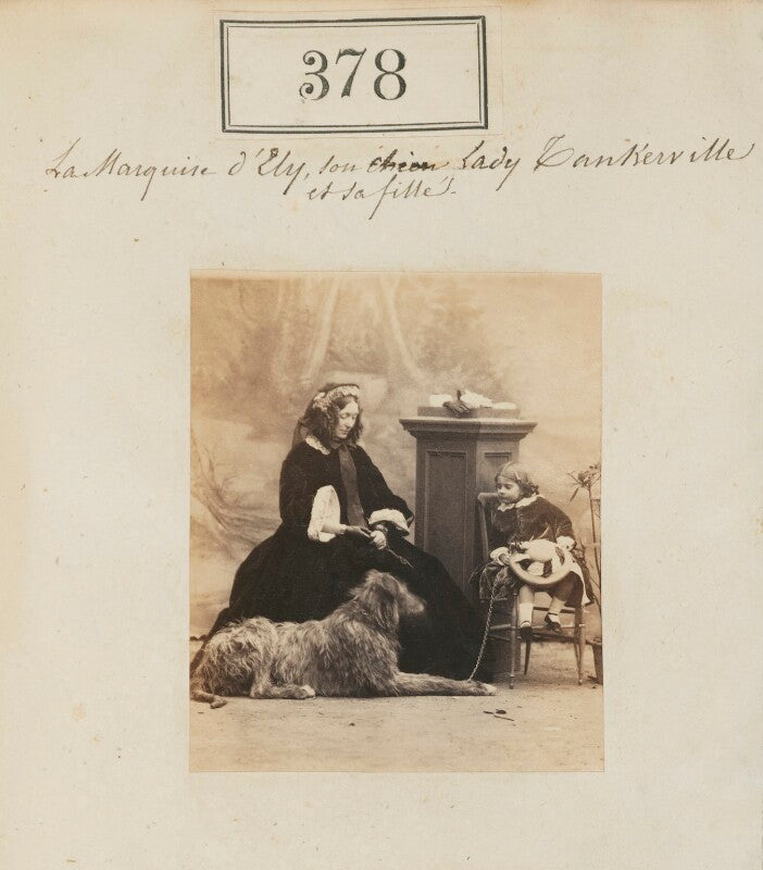 Jane loftus (née hope vere), marchioness of ely; lady corisande olivia bennet npg ax50136