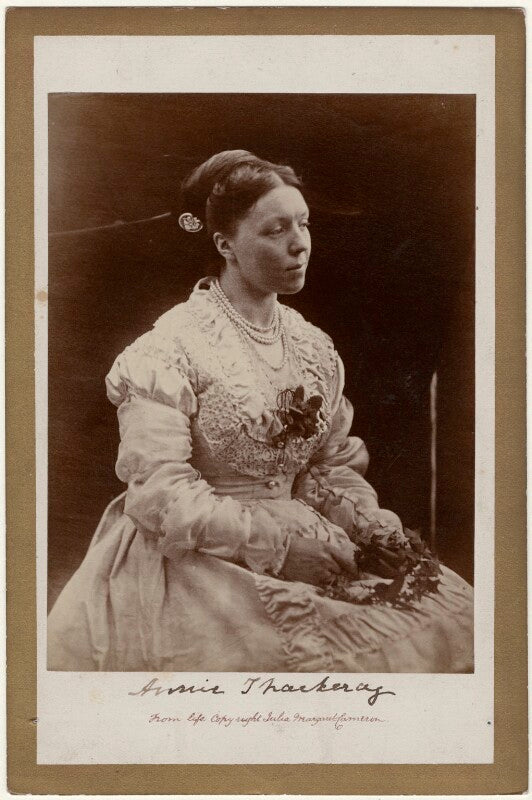 Anne isabella (née thackeray), lady ritchie npg x18047