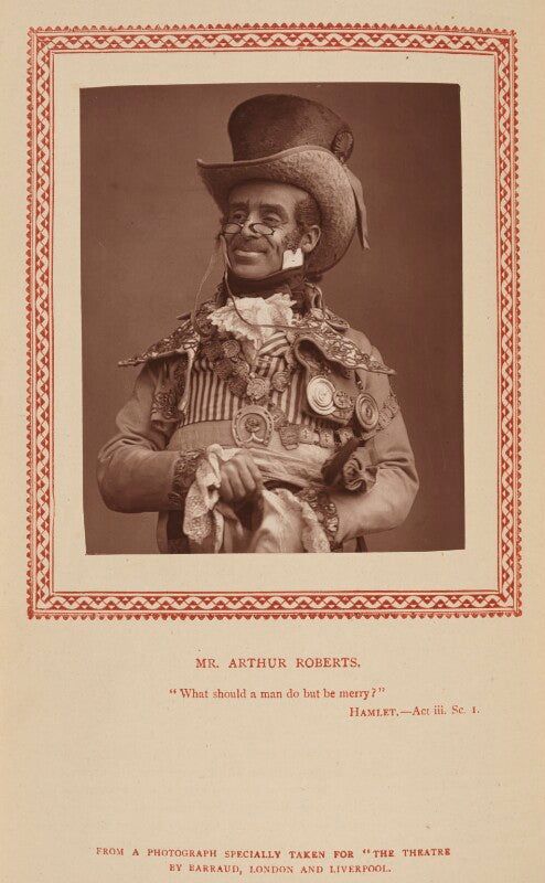 Arthur roberts as polydore poupart in 'the old guard' npg ax9329