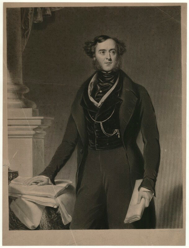 Lord george cavendish bentinck npg d31679