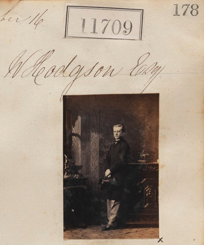 W. Hodgson NPG Ax61392