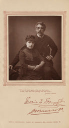 Marie Effie (née Wilton), Lady Bancroft; Sir Squire Bancroft (né Butterfield) NPG Ax29219