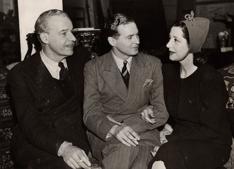 Alfred lunt; terence rattigan; lynn fontanne npg x134903
