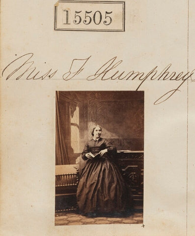 Miss F. Humphrey NPG Ax63437