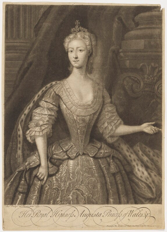 Augusta of saxe gotha, princess of wales npg d10777
