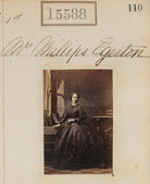 Mrs Phillips Egerton NPG Ax63520