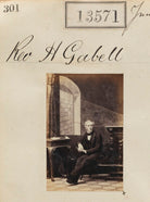 Reverend H. Gabell NPG Ax63204