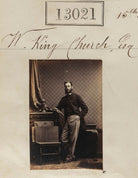 Mr W. King Church NPG Ax62662