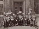 King Edward VII with officers of the Queen's Own Oxfordshire Hussars NPG x29589