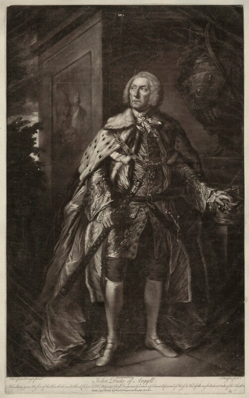 John campbell, 4th duke of argyll npg d7098
