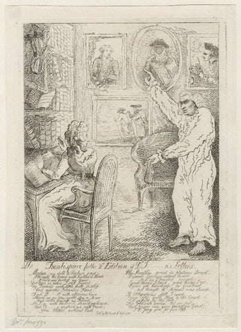 'Frontispiece for the 2nd edition of Dr Johnson's letters' NPG D9898