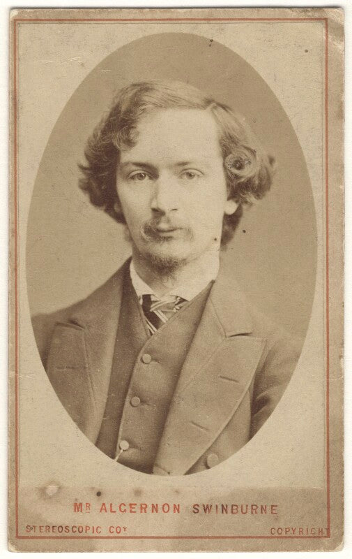 Algernon charles swinburne npg x24806