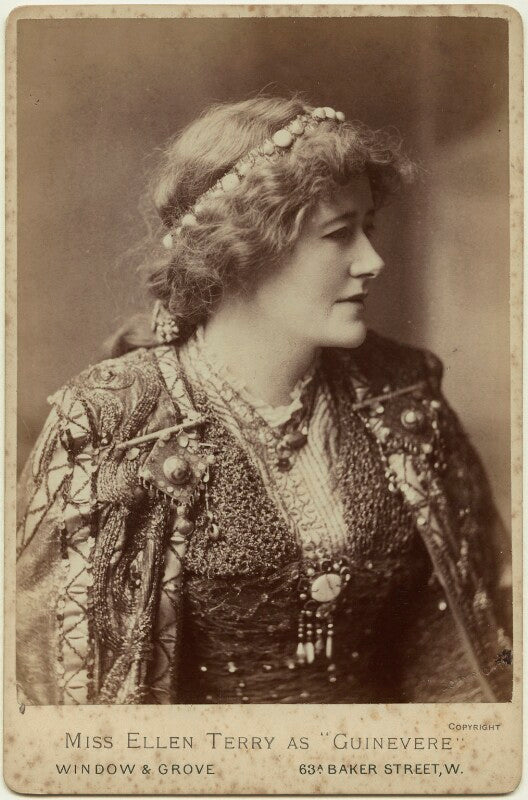 Ellen terry as guinevere in 'king arthur' npg x16972