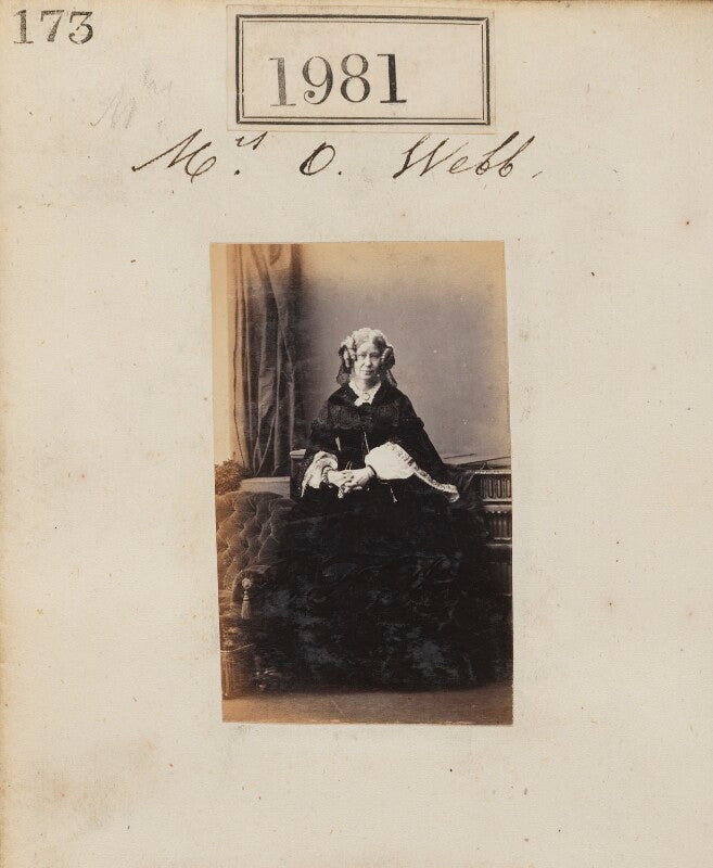 Mrs o. webb npg ax51371