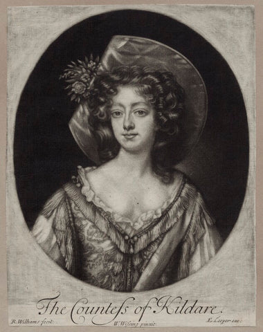 Elizabeth Fitzgerald (née Jones), Countess of Kildare NPG D31034