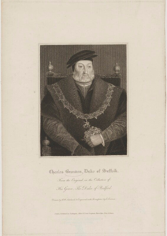 Charles brandon, 1st duke of suffolk npg d40897