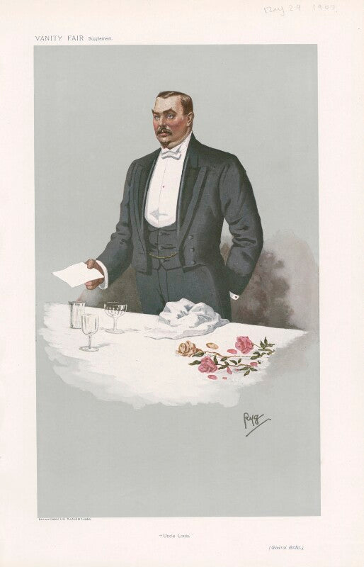 Louis botha ('men of the day. no. 1068. "uncle louis."') npg d45382