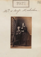 John Malcolm; Miss Malcolm NPG Ax52311