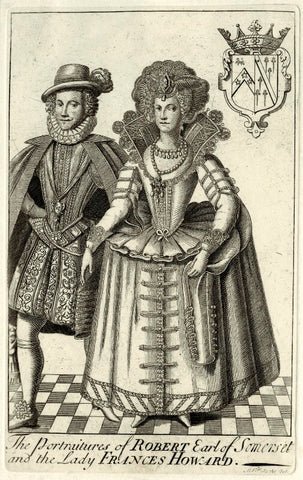 Robert Carr, Earl of Somerset; Frances, Countess of Somerset NPG D25785