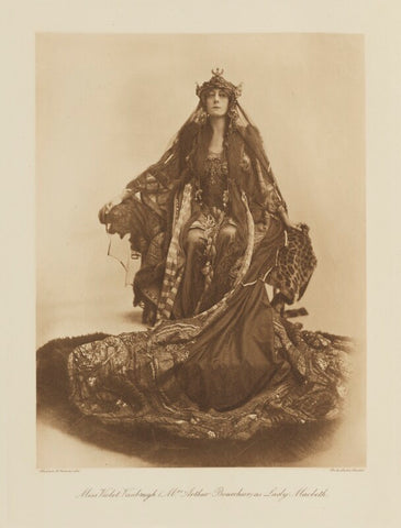 Violet Vanbrugh (Violet Augusta Mary Barnes) as Lady Macbeth in 'Macbeth' NPG Ax135795