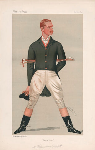 William Henry Grenfell, Baron Desborough ('Men of the Day. No. 492.') NPG D44521