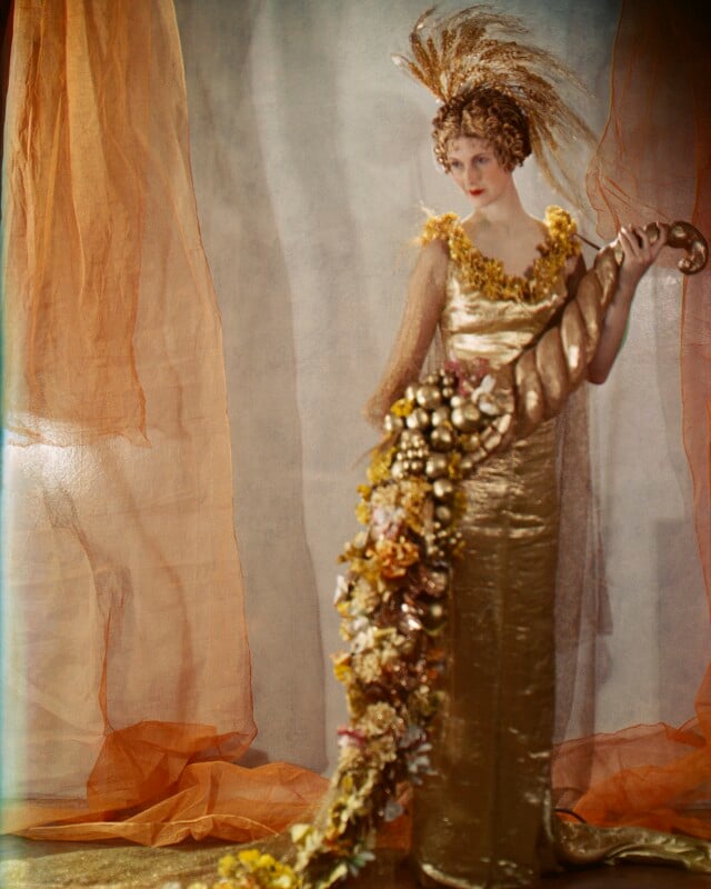 Dorothy etta warrender (née rawson), lady bruntisfield as ceres npg x220024