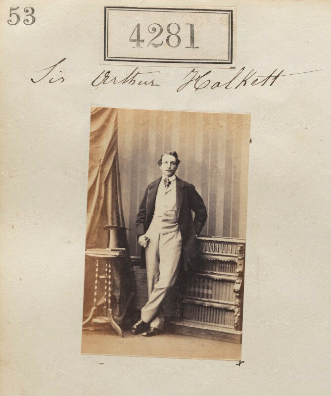 Sir peter arthur halkett, 8th bt npg ax54296