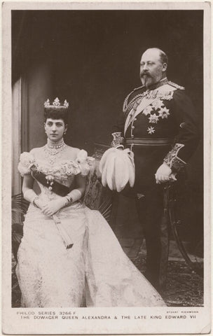 Queen Alexandra; King Edward VII NPG x196430
