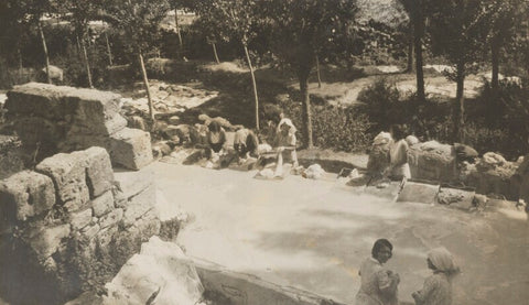 'Village washing pool' (Sepulveda, Spain) NPG Ax183115