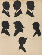 Harold Dobell; J.R.B. Sanders; W. F. Smith; Edna M. Harris; Jocelyn Barr; Gordon Selfridge; Winifred M. Barr NPG D46416