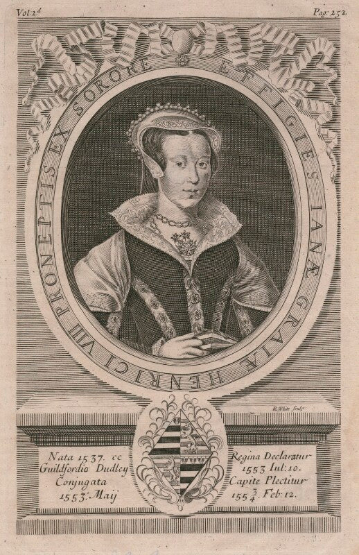 Called lady jane grey npg d31627