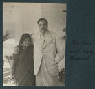 Lady Masood; Sir Ross Masood NPG Ax143765