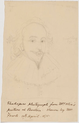 William Shakespeare NPG D41915