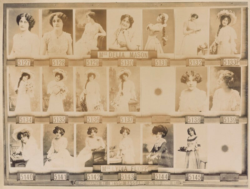 Delia mason; lydia flopp npg ax136831