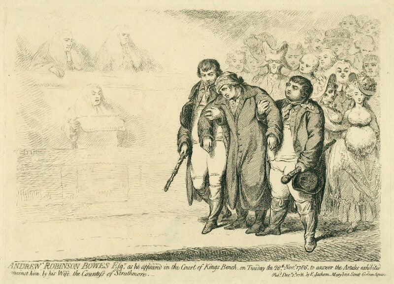 'andrew robinson bowes esqr. as he appeared in the court of kings bench' npg d21647