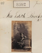 Lady Edith Tillard (formerly Cecil, née Brooks) ('Miss Edith Brooks') NPG Ax58415